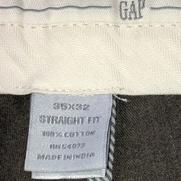 Gap Brown Chino Pants with Pockets Size 35 x 32 - Picture 8 of 12